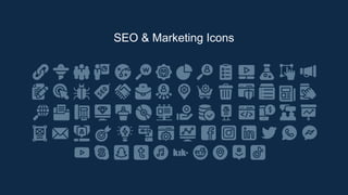 SEO & Marketing Icons
 