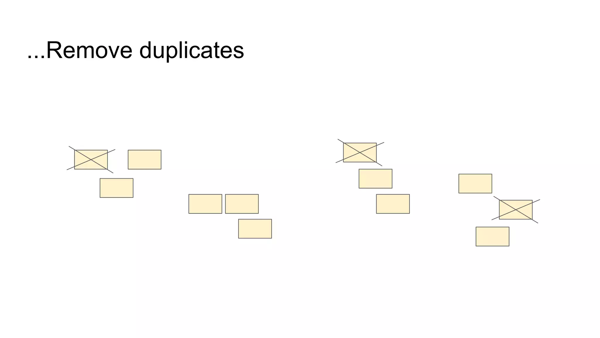 ...Remove duplicates
 