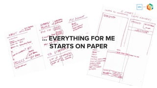 … THEY AREN’T PRETTY
… THEY’RE BARELY LEGIBLE
 