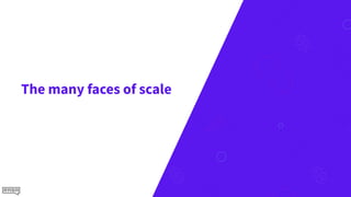 The many faces of scale
 