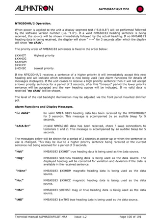 ALPHASEAPILOT MFA Autopilot 
