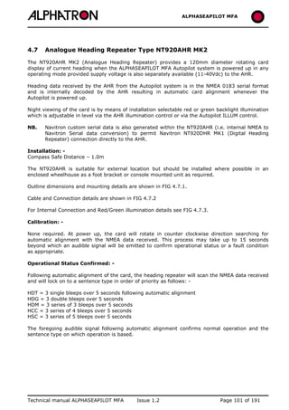 ALPHASEAPILOT MFA Autopilot 