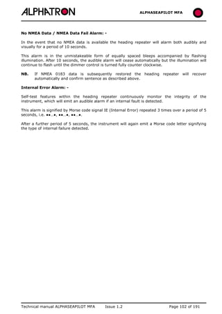 ALPHASEAPILOT MFA Autopilot 