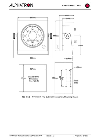ALPHASEAPILOT MFA Autopilot 