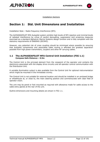 ALPHASEAPILOT MFA Autopilot 