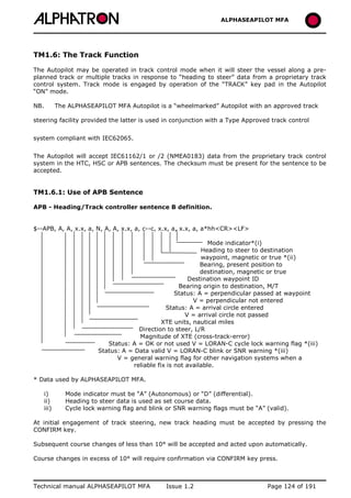 ALPHASEAPILOT MFA Autopilot 