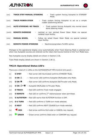 ALPHASEAPILOT MFA Autopilot 