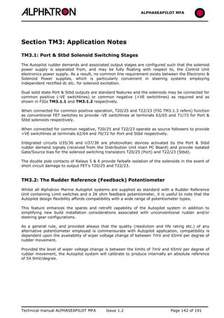 ALPHASEAPILOT MFA Autopilot 