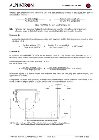 ALPHASEAPILOT MFA Autopilot 