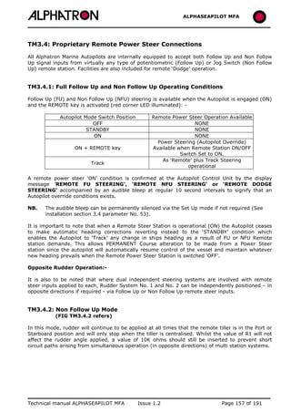 ALPHASEAPILOT MFA Autopilot 