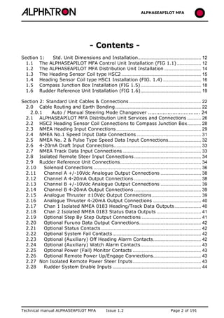 ALPHASEAPILOT MFA Autopilot 