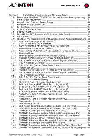 ALPHASEAPILOT MFA Autopilot 