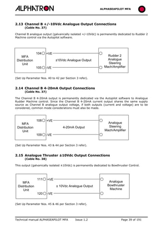 ALPHASEAPILOT MFA Autopilot 