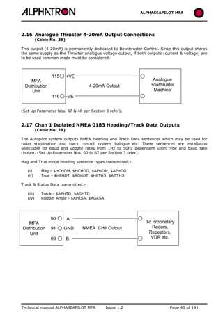 ALPHASEAPILOT MFA Autopilot 
