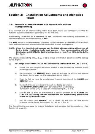 ALPHASEAPILOT MFA Autopilot 