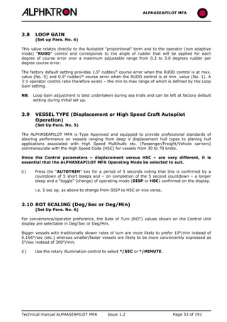 ALPHASEAPILOT MFA Autopilot 