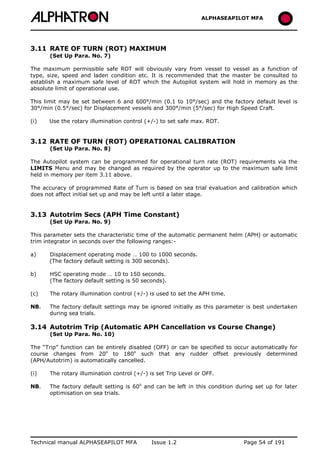ALPHASEAPILOT MFA Autopilot 