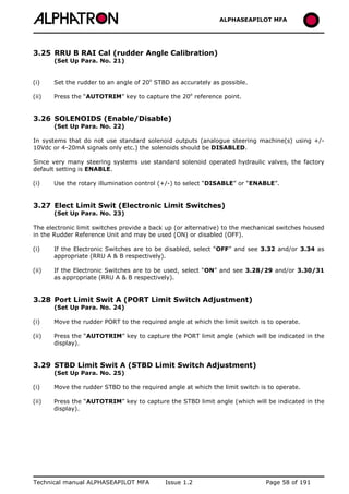 ALPHASEAPILOT MFA Autopilot 