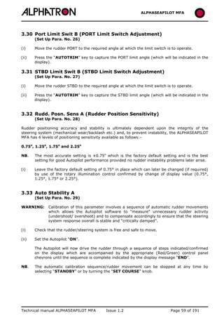 ALPHASEAPILOT MFA Autopilot 