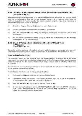 ALPHASEAPILOT MFA Autopilot 