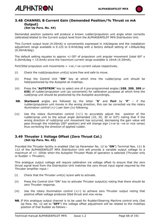 ALPHASEAPILOT MFA Autopilot 