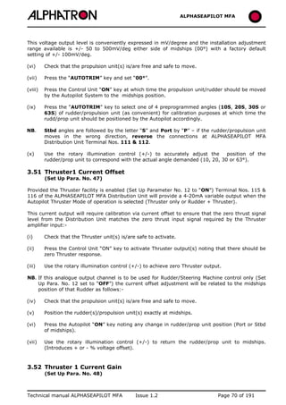 ALPHASEAPILOT MFA Autopilot 
