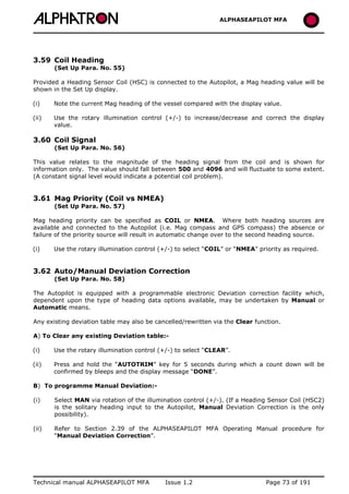 ALPHASEAPILOT MFA Autopilot 