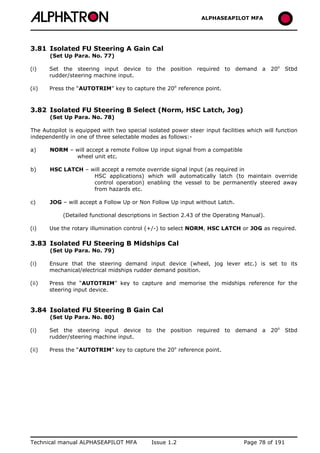 ALPHASEAPILOT MFA Autopilot 
