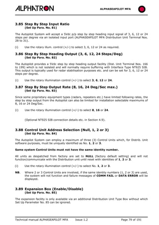 ALPHASEAPILOT MFA Autopilot 