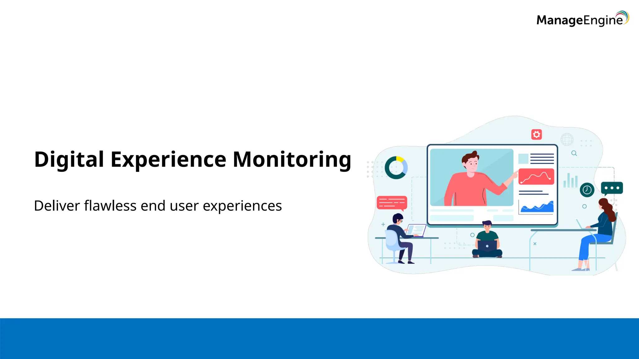 Digital Experience Monitoring
Deliver flawless end user experiences
 