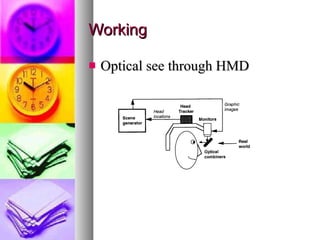 Working Optical see through HMD 