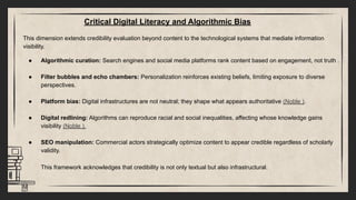 Evaluating Source Credibility in the Digital Age | PDF