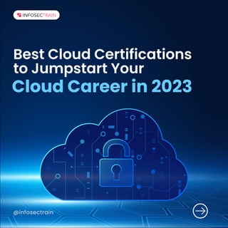 @infosectrain
Best Cloud Certifications
to Jumpstart Your
Cloud Career in 2023
 