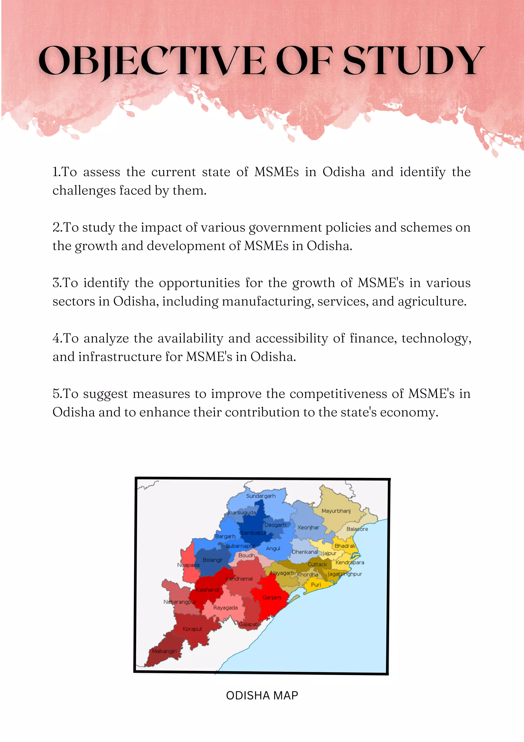 Role and Impact of MSME's Sector in the Economic Development of Odisha ...