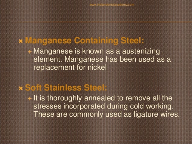 What is manganese used for?