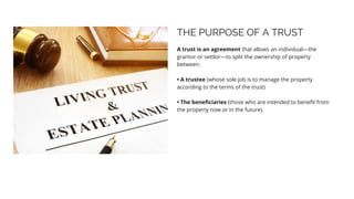 WILLS AND TRUSTS DIFFERENTIATING BETWEEN WILLS AND TRUSTS | PDF