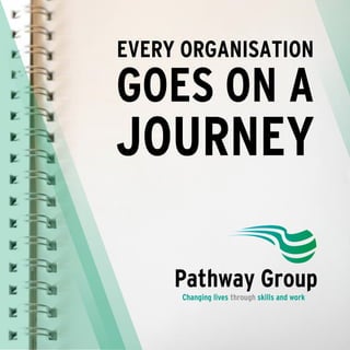 EVERY ORGANISATION
GOES ON A
JOURNEY
 