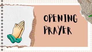 OPENING
PRAYER
 