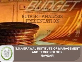 S.S.AGRAWAL INSTITUTE OF MANAGEMENT
         AND TECHONOLOGY
              NAVSARI
 