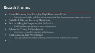 A Talk on Deep Causal Representation Learning | PDF