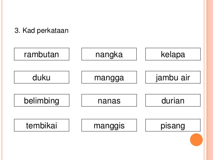 RANCANGAN PENGAJARAN HARIAN BM TAHUN 1