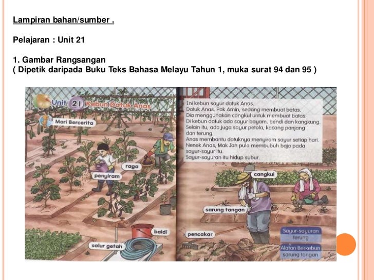 Buku Teks Bahasa Melayu Tahun 1 Muka Surat 131