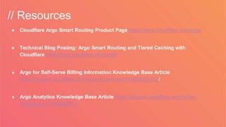 How to Reduce Latency with Cloudflare Argo Smart Routing | PPTX