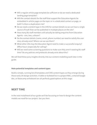 Chapter One
Define Content
 