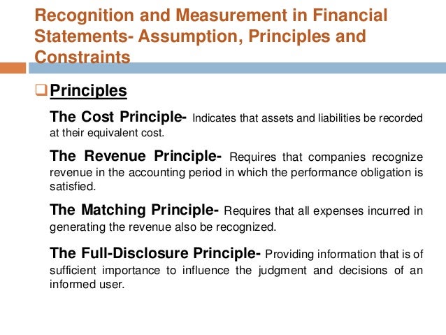 Conceptual Framework of Accounting