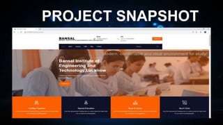 PROJECT SNAPSHOT
 