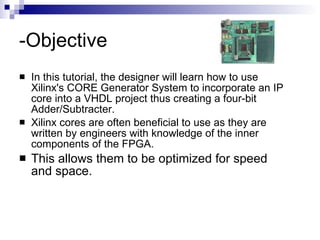 generate IP CORES | PPT