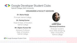 HELLO WORLD - GDSC KALINDI Intro Session | PPTX