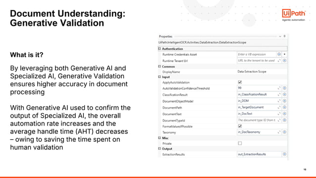 UiPath Document Understanding - Generative AI and Active learning ...