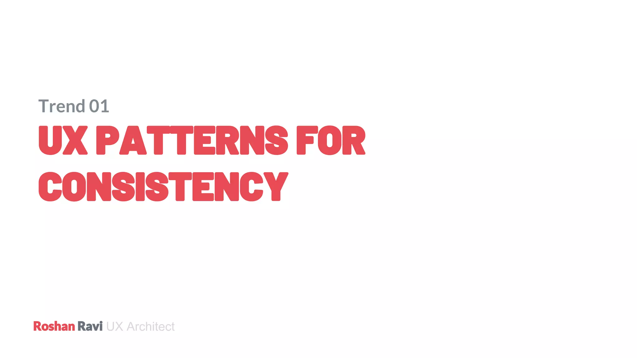 UX Patterns & Design Systems | PDF | Computing | Technology & Computing